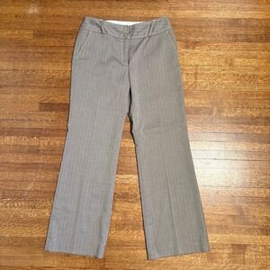 Metrostyle‎ Womens Dress Pants Size 10 Brown Stretch Bootcut Career Work Slacks